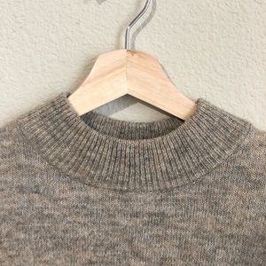 thigh length knit sweater